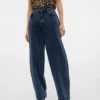 Vmollie Jeans mit hoher Taille und Balloon-Passform