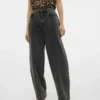 Vmollie Jeans mit hoher Taille und Balloon-Passform