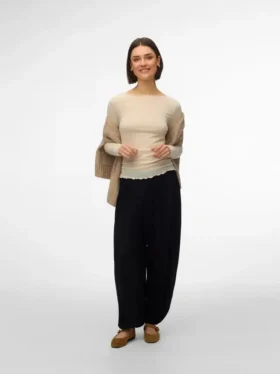 Vmpernille Hose mit hoher Taille