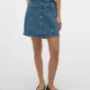Vmpetra kurzer Rock mit hoher Taille als Shorts