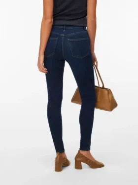 Vmpolly Mid-Rise-Jeans in Skinny-Passform
