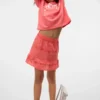 Vmpretty kurzer Short-Rock mit mittlerer Taillenhöhe