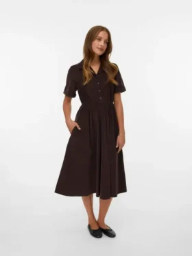 Vmray Midi-Kleid aus Cord