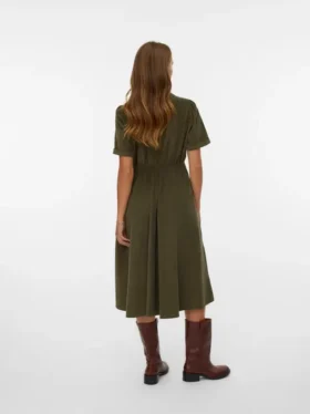 Vmray Midi-Kleid aus Cord