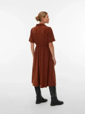 Vmray Midi-Kleid aus Cord