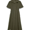 Vmray Midi-Kleid aus Cord