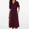 Vmray Midi-Kleid aus Cord