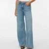 Vmremy Mid-Rise-Jeans mit gerader Passform