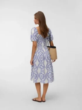 Vmrokaya Midi-Kleid