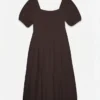 Vmrokaya Midi-Kleid