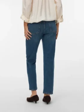Vmrosie Mid-Rise-Jeans in Slim-Fit