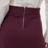 Vmsaba kurzer Short-Rock mit mittlerer Taillenhöhe