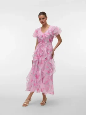 Vmsabrina Langes Kleid