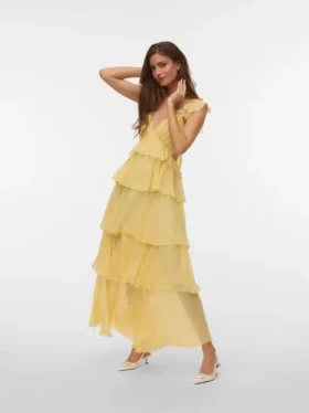 Vmsafina Langes Kleid