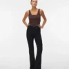 Vmselina High-Rise-Jeans mit ausgestelltem Schnitt