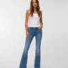 Vmsigi Jeans mit niedriger Leibhöhe und ausgestelltem Schnitt