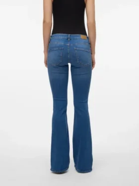 Vmsigi Jeans mit niedriger Leibhöhe und ausgestelltem Schnitt