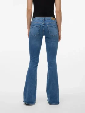 Vmsigi Jeans mit niedriger Leibhöhe und ausgestelltem Schnitt