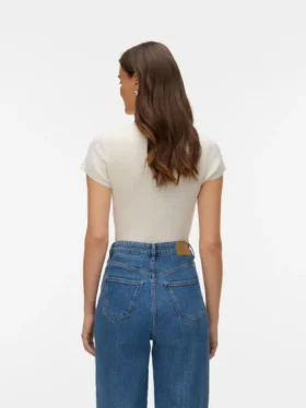 Vmsilje Strick-T-Shirt