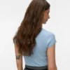 Vmsilje Strick-T-Shirt