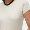 Vmsilje Strick-T-Shirt