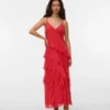Vmsmilla Langes Kleid