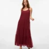 Vmsmilla Langes Kleid