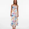 Vmsmilla Langes Kleid