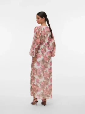 Vmsmilla Langes Kleid