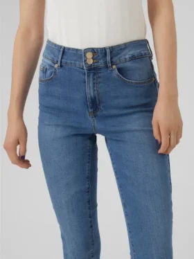 VMSophia Jeans mit hoher Leibhöhe und ausgestelltem Schnitt