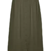 Vmsunny Midi-Rock mit hoher Taille