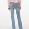 Vmtanna High-Rise-Jeans mit ausgestelltem Schnitt