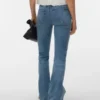 Vmtanna High-Rise-Jeans mit ausgestelltem Schnitt