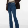 Vmtanna Jeans mit hoher Taille und ausgestelltem Schnitt
