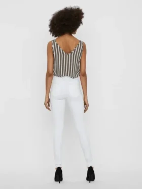 VMTanya Mid-Rise-Jeans in Skinny-Passform