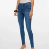 VMTanya Mid-Rise-Jeans in Skinny-Passform