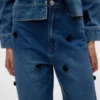 Vmtaylor Jeans mit mittlerer Leibhöhe und lockerer Passform