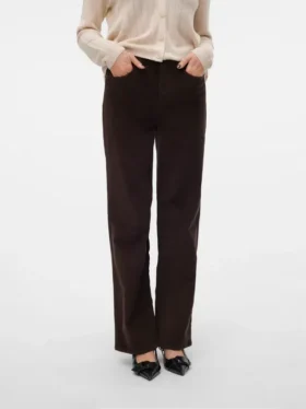 Vmtessa High-Rise-Jeans aus Cord mit weitem Schnitt