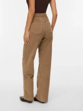 Vmtessa High-Rise-Jeans aus Cord mit weitem Schnitt