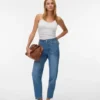 Vmtessa High-Rise-Jeans im Mom-Fit