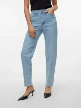 Vmtessa High-Rise-Jeans im Mom-Fit