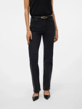 Vmtessa High-Rise-Jeans in gerader Passform