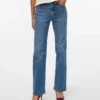 Vmtessa High-Rise-Jeans in gerader Passform