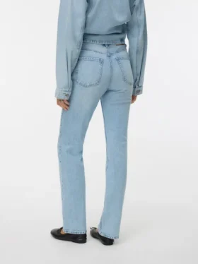 Vmtessa High-Rise-Jeans in gerader Passform