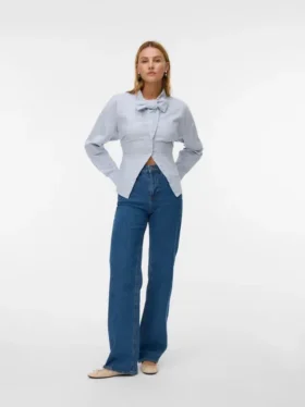 Vmtessa High-Rise-Jeans in weiter Passform