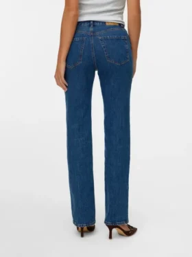 Vmtessa High-Rise-Jeans mit gerader Passform