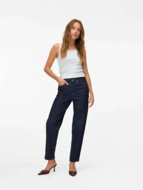 Vmtessa High-Rise-Mom-Fit-Jeans
