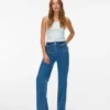 Vmtessa High Rise Wide Fit – Cropped-Jeans