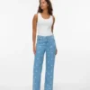 Vmtessa High Rise Wide Fit – Cropped-Jeans