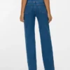 Vmtessa High Rise Wide Fit – Cropped-Jeans